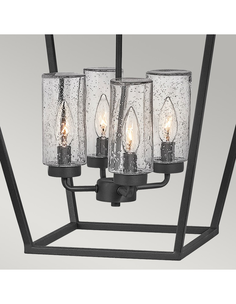 Outdoor pendant lamps - Quintiesse Alford Place pendant lantern - 4 light sources IP44 Elstead Lighting QN-ALFORD-PLACE-4P-MB - product kolory-swiatla.pl 5