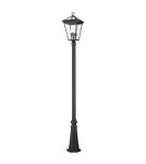 Outdoor lanterns - Quintiesse Alford Place standing lantern - 4 light sources IP44 Elstead Lighting QN-ALFORD-PLACE5-L-MB - product 1