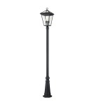 Outdoor lanterns - Quintiesse Alford Place standing lantern - 4 light sources IP44 Elstead Lighting QN-ALFORD-PLACE5-L-MB - product 5