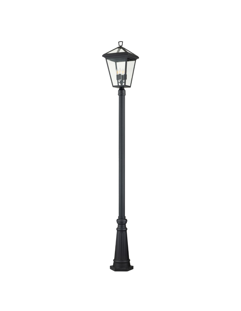 Outdoor lanterns - Quintiesse Alford Place standing lantern - 4 light sources IP44 Elstead Lighting QN-ALFORD-PLACE5-L-MB - product kolory-swiatla.pl 5