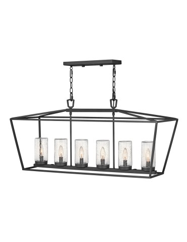 Quintiesse Alford Place pendant lantern - 6 light sources IP44 Elstead Lighting QN-ALFORD-PLACE-6P-MB