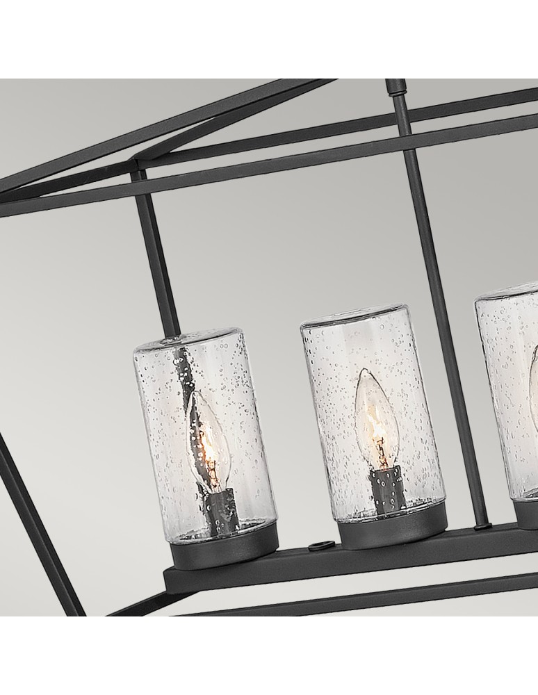 Outdoor pendant lamps - Quintiesse Alford Place pendant lantern - 6 light sources IP44 Elstead Lighting QN-ALFORD-PLACE-6P-MB - product kolory-swiatla.pl 3