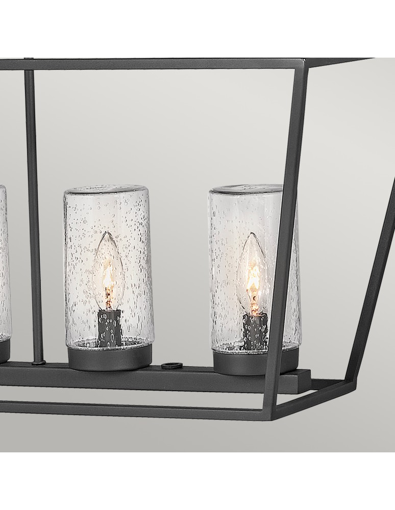 Outdoor pendant lamps - Quintiesse Alford Place pendant lantern - 6 light sources IP44 Elstead Lighting QN-ALFORD-PLACE-6P-MB - product kolory-swiatla.pl 4