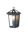 Quintiesse Alford Place wall lantern - 1 light source IP44 Elstead Lighting QN-ALFORD-PLACE7-S-MB