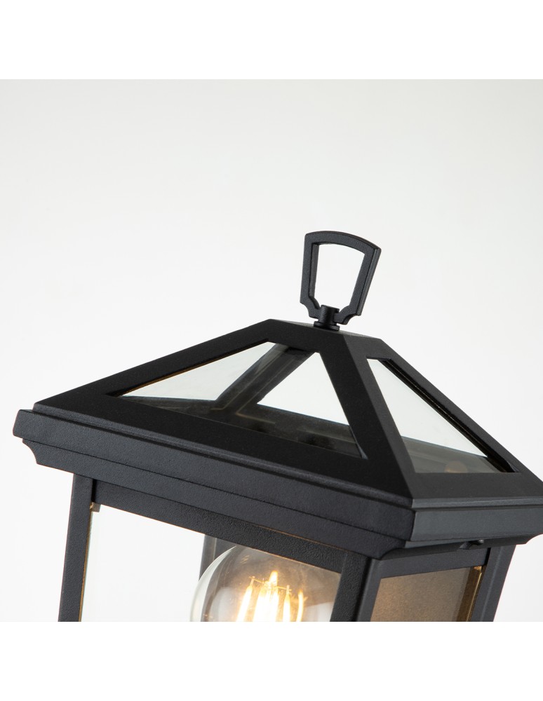Outdoor wall lamps - Quintiesse Alford Place wall lantern - 1 light source IP44 Elstead Lighting QN-ALFORD-PLACE7-S-MB - product kolory-swiatla.pl 2
