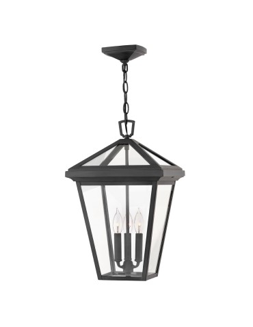 Quintiesse Duża latarnia wisząca Alford Place - 3 źródła światła IP44 Elstead Lighting QN-ALFORD-PLACE8-L-MB