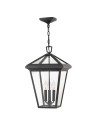 Quintiesse Duża latarnia wisząca Alford Place - 3 źródła światła IP44 Elstead Lighting QN-ALFORD-PLACE8-L-MB