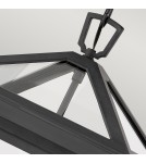 Outdoor pendant lamps - Quintiesse Large Alford Place pendant lantern - 3 light sources IP44 Elstead Lighting QN-ALFORD-PLACE8-L-MB - product 3