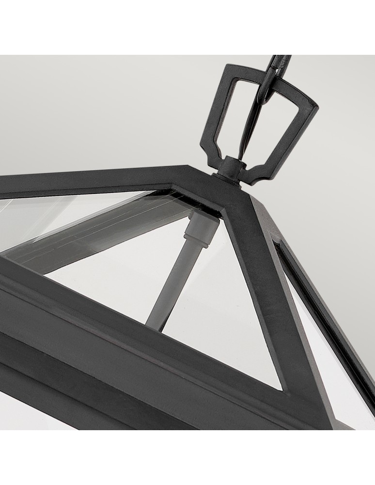 Outdoor pendant lamps - Quintiesse Large Alford Place pendant lantern - 3 light sources IP44 Elstead Lighting QN-ALFORD-PLACE8-L-MB - product kolory-swiatla.pl 3