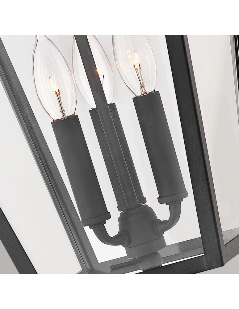 Quintiesse Duża latarnia wisząca Alford Place - 3 źródła światła IP44 Elstead Lighting QN-ALFORD-PLACE8-L-MB