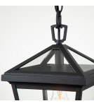 Quintiesse Mała latarnia wisząca Alford Place - 1 źródło światła IP44 Elstead Lighting QN-ALFORD-PLACE8-S-MB