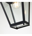 Quintiesse Mała latarnia wisząca Alford Place - 1 źródło światła IP44 Elstead Lighting QN-ALFORD-PLACE8-S-MB