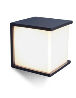 Lutec BOX CUBE Wall-mounted 1xE27 Anthracite 5184601118 - product 2