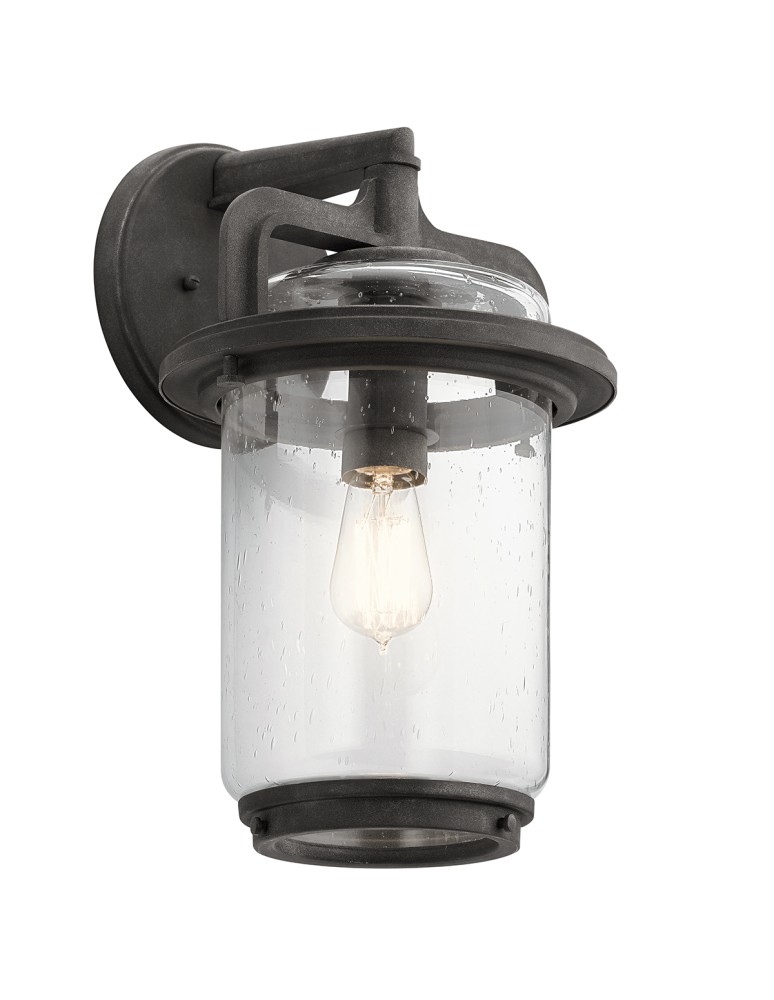 Quintiesse Duża latarnia naścienna Andover - 1 źródło światła IP44 Elstead Lighting QN-ANDOVER-L