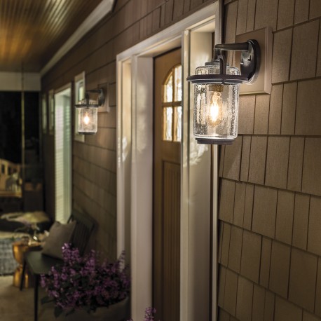 Quintiesse Średnia latarnia naścienna Andover - 1 źródło światła IP44 Elstead Lighting QN-ANDOVER-M