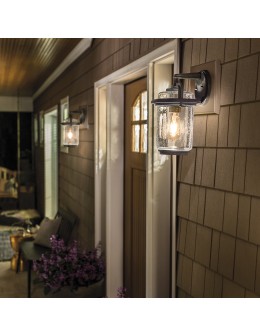 Quintiesse Medium Andover wall lantern - 1 light source IP44 Elstead Lighting QN-ANDOVER-M - product 2