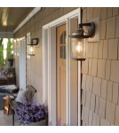 Outdoor wall lamps - Quintiesse Medium Andover wall lantern - 1 light source IP44 Elstead Lighting QN-ANDOVER-M - product 3