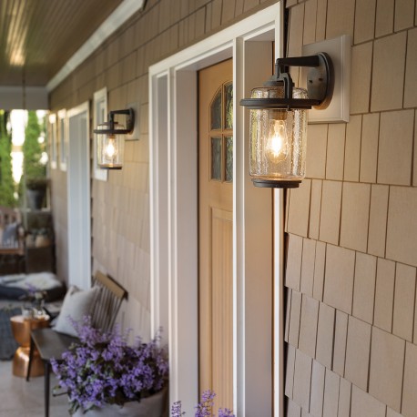 Quintiesse Średnia latarnia naścienna Andover - 1 źródło światła IP44 Elstead Lighting QN-ANDOVER-M