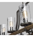 Pendant lamps over the island - Quintiesse Angelo chandelier - 8 light sources Elstead Lighting QN-ANGELO8-ISLE - product 2