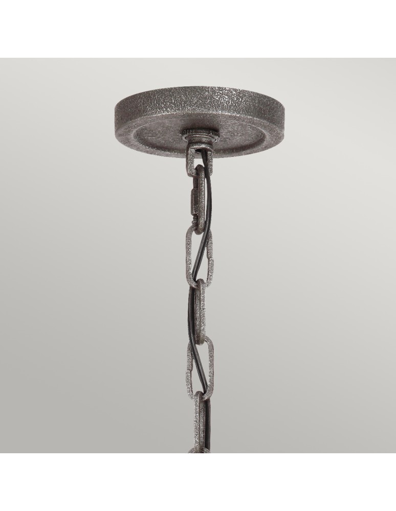 Rustic chandeliers - Quintiesse Angelo chandelier - 9 light sources Elstead Lighting QN-ANGELO9 - product kolory-swiatla.pl 4