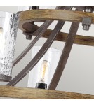 Rustic chandeliers - Quintiesse Angelo chandelier - 9 light sources Elstead Lighting QN-ANGELO9 - product 5