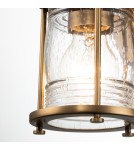 Bathroom wall lamps - Quintiesse Ashland Bay wall lamp - 1 light source - Natural brass IP44 Elstead Lighting QN-ASHLANDBAY1-NBR-BATH - product 4