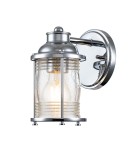 Bathroom wall lamps - Quintiesse Ashland Bay wall lamp - 1 light source - Polished chrome IP44 Elstead Lighting QN-ASHLANDBAY1-PC-BATH - product 1