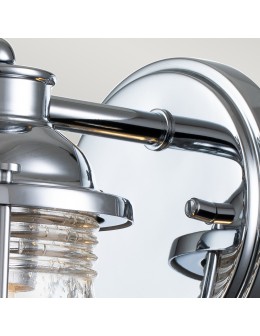 Quintiesse Ashland Bay wall lamp - 1 light source - Polished chrome IP44 Elstead Lighting QN-ASHLANDBAY1-PC-BATH - product 2