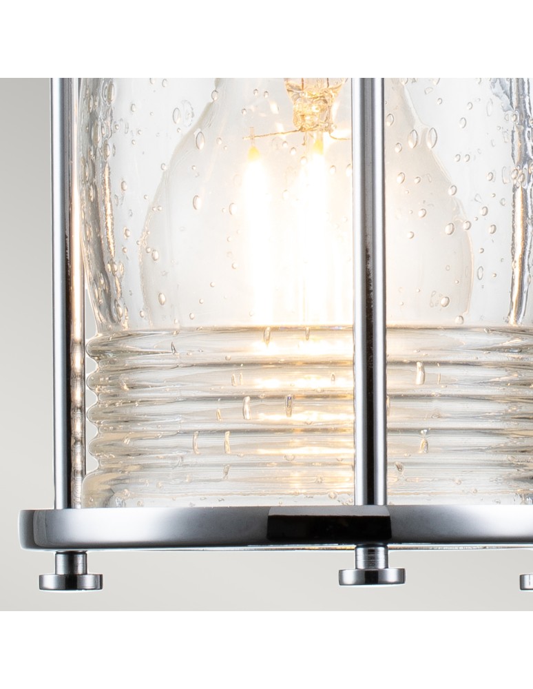 Quintiesse Kinkiet Ashland Bay - 1 źródło światła - Polerowany chrom IP44 Elstead Lighting QN-ASHLANDBAY1-PC-BATH