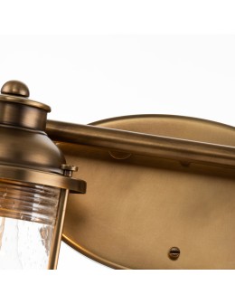 Quintiesse Kinkiet Ashland Bay - 4 źródła światła - Naturalny mosiądz IP44 Elstead Lighting QN-ASHLANDBAY4-NBR-BATH - produkt 2