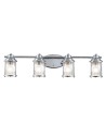 Quintiesse Ashland Bay wall lamp - 4 light sources - Polished chrome IP44 Elstead Lighting QN-ASHLANDBAY4-PC-BATH