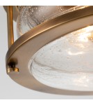 Classic ceiling lamps - Quintiesse Plafon Ashland Bay - 2 light sources - Natural brass IP44 Elstead Lighting QN-ASHLANDBAY-F-NBR-BATH - product 2