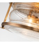 Classic ceiling lamps - Quintiesse Plafon Ashland Bay - 2 light sources - Natural brass IP44 Elstead Lighting QN-ASHLANDBAY-F-NBR-BATH - product 4