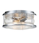 Classic ceiling lamps - Quintiesse Plafon Ashland Bay - 2 light sources - Polished chrome IP44 Elstead Lighting QN-ASHLANDBAY-F-PC-BATH - product 1