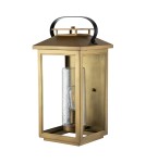 Quintiesse Duża latarnia naścienna Atwater - 1 źródło światła - Postarzany mosiądz IP44 Elstead Lighting QN-ATWATER-L-PD