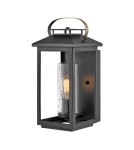 Outdoor wall lamps - Quintiesse Medium wall lantern Atwater - 1 light source - Black IP44 Elstead Lighting QN-ATWATER-M-BK - product 1