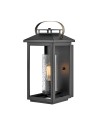 Quintiesse Medium wall lantern Atwater - 1 light source - Black IP44 Elstead Lighting QN-ATWATER-M-BK