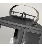 Quintiesse Średnia latarnia naścienna Atwater - 1 źródło światła - Czarna IP44 Elstead Lighting QN-ATWATER-M-BK