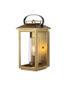 Quintiesse Medium wall lantern Atwater - 1 light source - Aged brass IP44 Elstead Lighting QN-ATWATER-M
