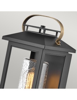 Quintiesse Mała latarnia naścienna Atwater - 1 źródło światła - Czarna IP44 Elstead Lighting QN-ATWATER-S-BK - produkt 2