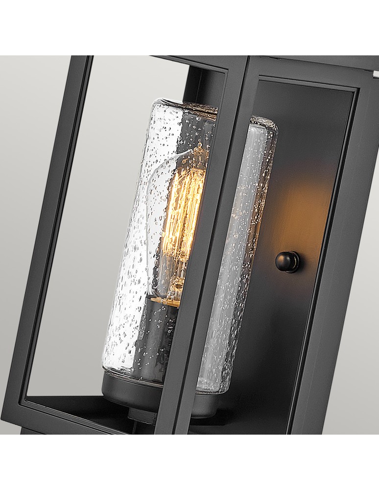 Quintiesse Mała latarnia naścienna Atwater - 1 źródło światła - Czarna IP44 Elstead Lighting QN-ATWATER-S-BK