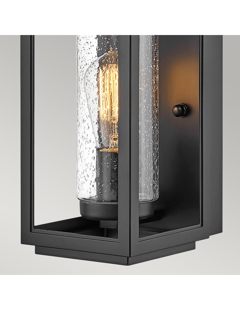 Quintiesse Mała latarnia naścienna Atwater - 1 źródło światła - Czarna IP44 Elstead Lighting QN-ATWATER-S-BK