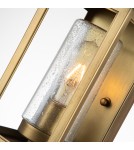 Quintiesse Mała latarnia naścienna Atwater - 1 źródło światła - Postarzany mosiądz IP44 Elstead Lighting QN-ATWATER-S-PD