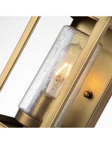 Quintiesse Small wall lantern Atwater - 1 light source - Aged brass IP44 Elstead Lighting QN-ATWATER-S-PD - product 2