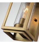 Quintiesse Mała latarnia naścienna Atwater - 1 źródło światła - Postarzany mosiądz IP44 Elstead Lighting QN-ATWATER-S-PD