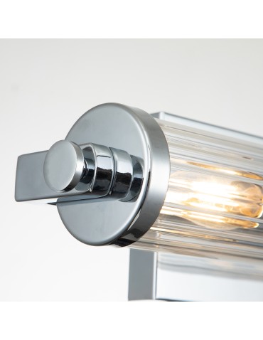 Quintiesse Kinkiet Azores - 2 źródła światła - Polerowany chrom IP44 Elstead Lighting QN-AZORES2-PC - produkt 2