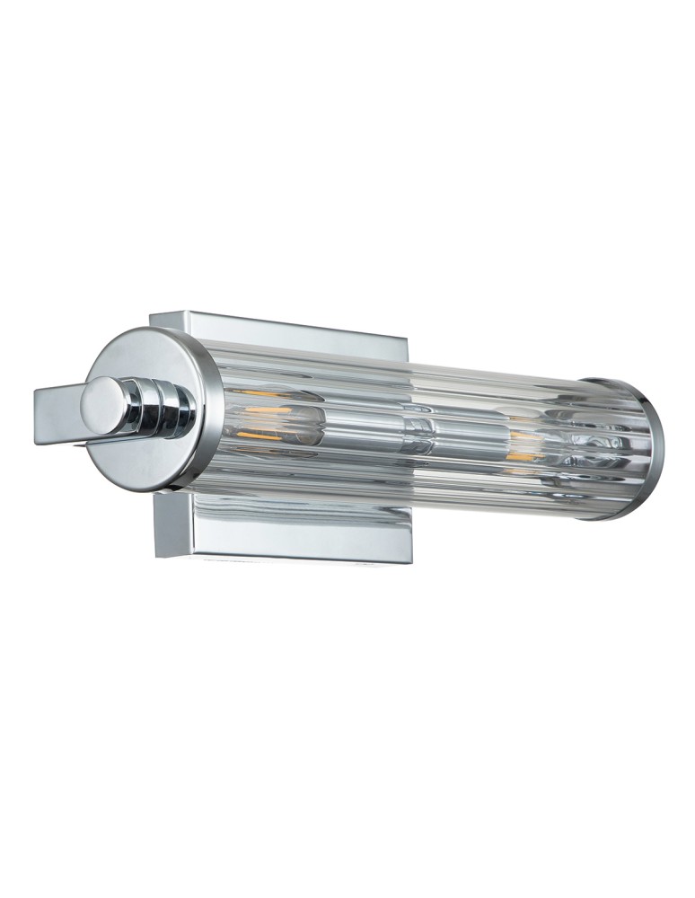 Quintiesse Kinkiet Azores - 2 źródła światła - Polerowany chrom IP44 Elstead Lighting QN-AZORES2-PC