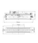 Quintiesse Kinkiet Azores - 2 źródła światła - Polerowany chrom IP44 Elstead Lighting QN-AZORES2-PC