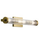 Bathroom wall lamps - Quintiesse Azores wall lamp - 4 light sources - Natural brass IP44 Elstead Lighting QN-AZORES4-NBR - product 1