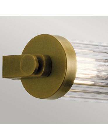 Quintiesse Azores wall lamp - 4 light sources - Natural brass IP44 Elstead Lighting QN-AZORES4-NBR - product 2